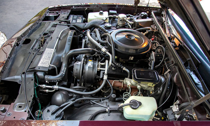 1987 Chevrolet Monte Carlo SS engine