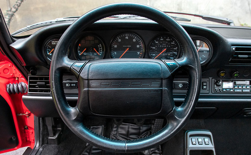 1993 Porsche 911 RS America interior