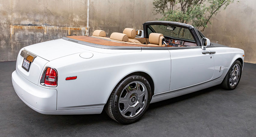 2010 Rolls-Royce Phantom Drophead Coupe rear view