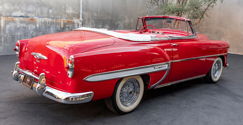 1953 Chevrolet Bel Air Convertible rear view