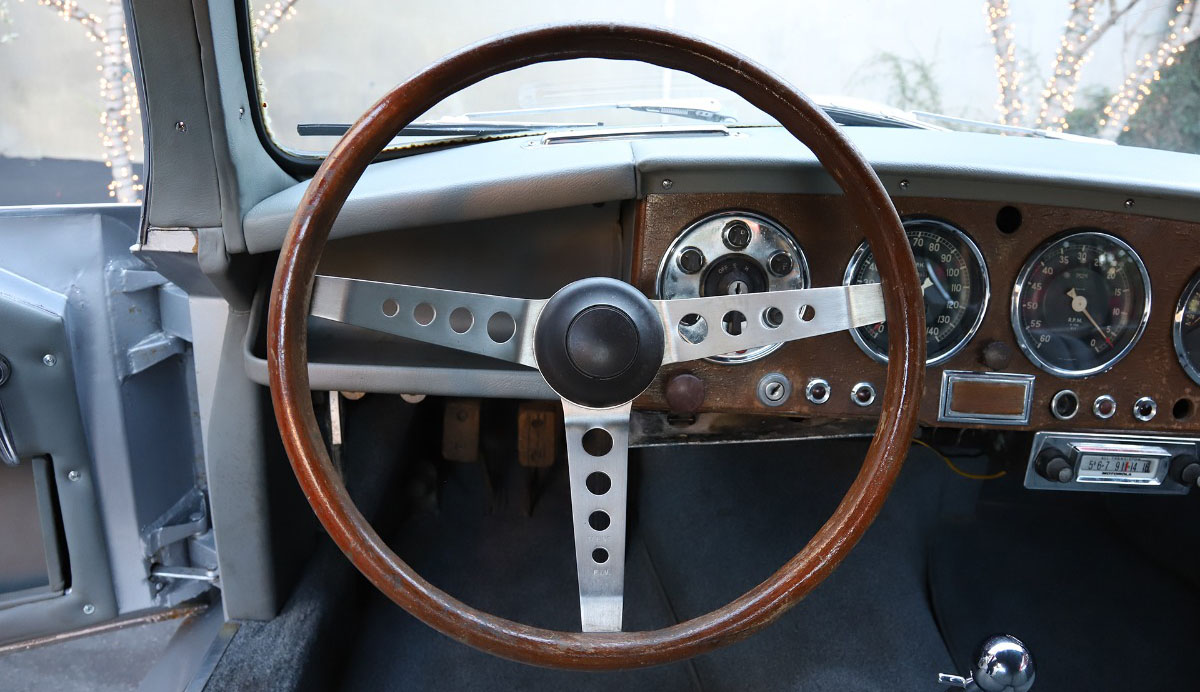 1955 Aston Martin DB2:4 MK1 Saloon interior