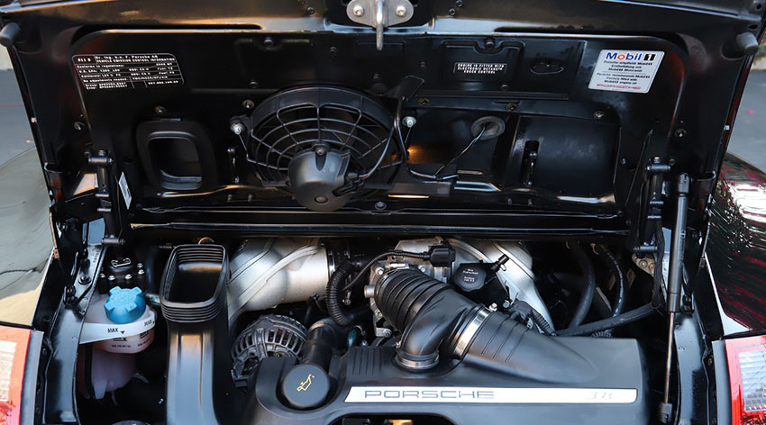 2008 Porsche Carrera S Coupe engine