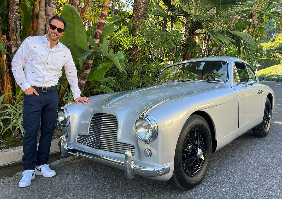 Aston Martin DB2:4 MK1 Saloon buyer Alex Manos