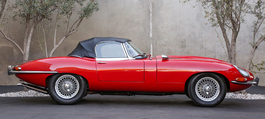1964 Jaguar XKE Roadster Right-Hand Drive side view