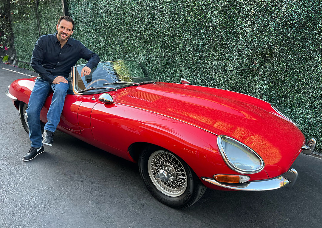 1964 Jaguar XKE rhd buyer Alex Manos