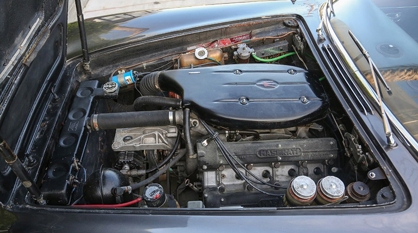 1967 Maserati Quattroporte engine