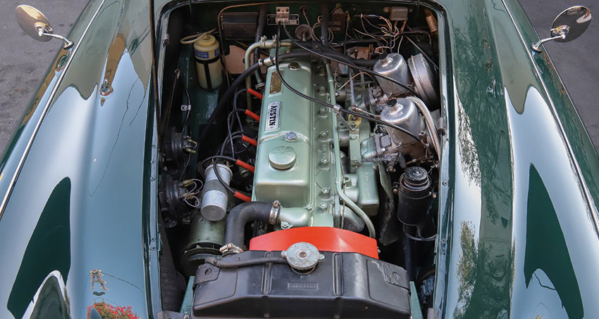 1966 Austin-Healey 3000 BJ8 engine
