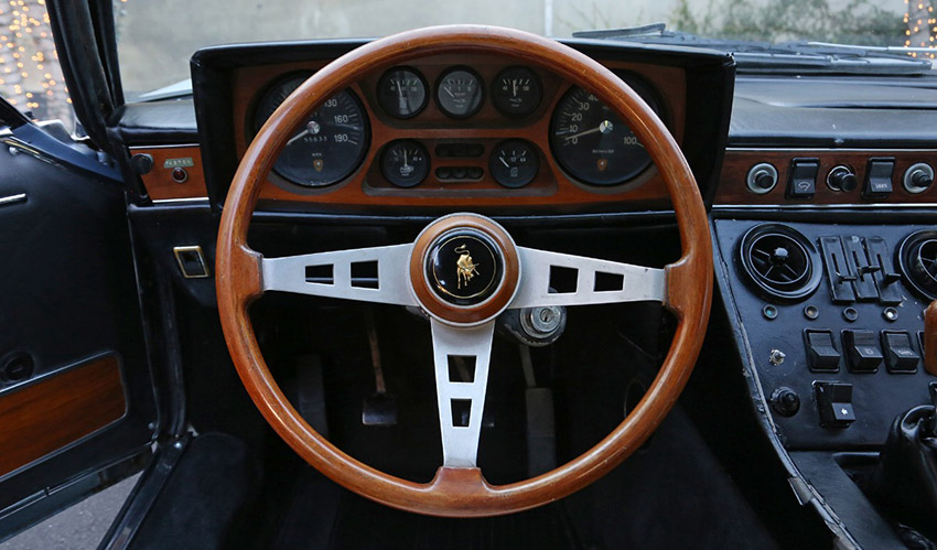 1972 Lamborghini Espada 400GT interior
