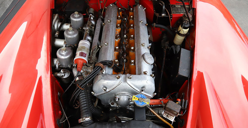 1958 Jaguar XK150S 3.4 Roadster engine