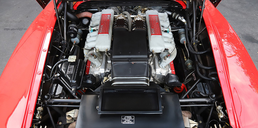 1990 Ferrari Testarossa engine