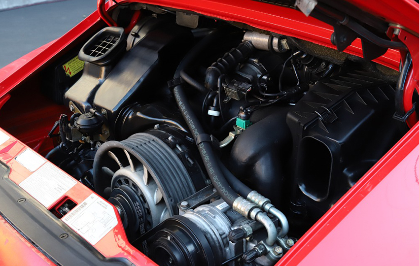 1995 Porsche 993 Carrera Cabriolet engine