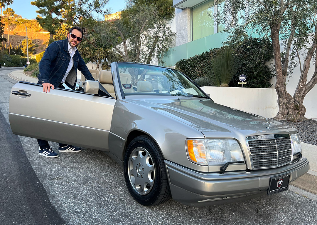 Mercedes-Benz E320 Cabriolet buyer Alex Manos