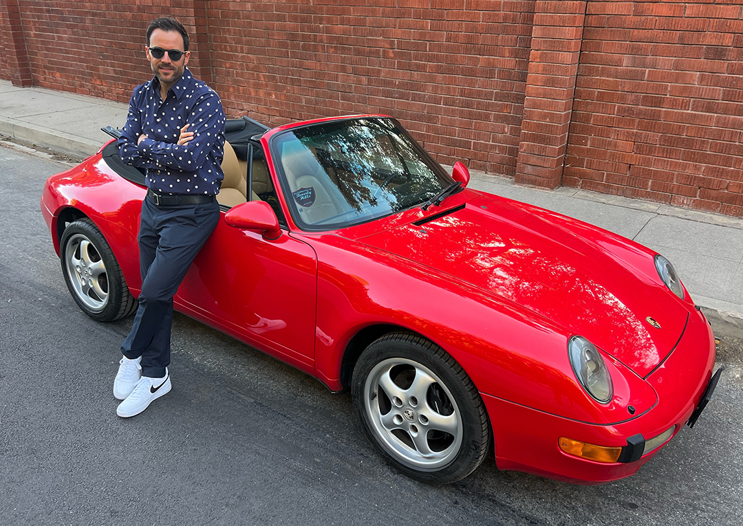 Porsche 993 Carrera Cabriolet buyer Alex Manos