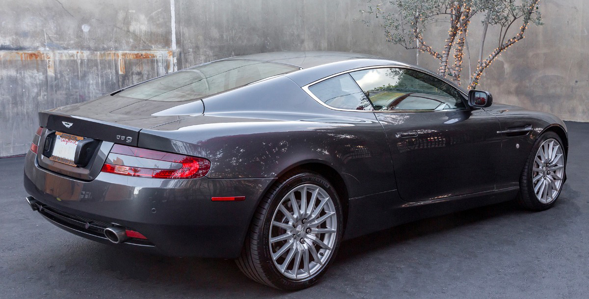 2007 Aston Martin DB9 rear view