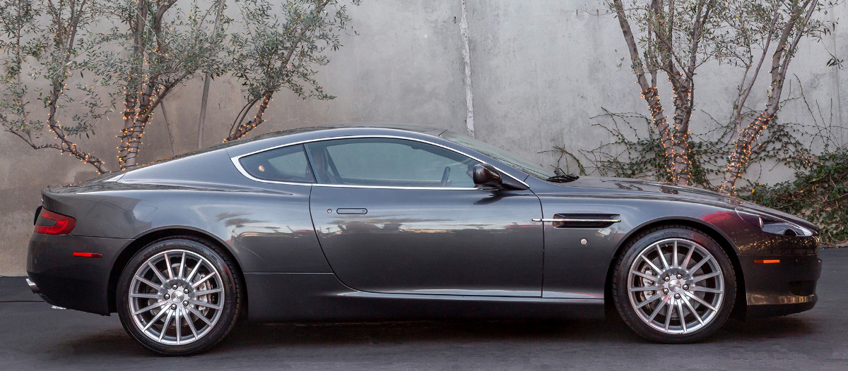 2007 Aston Martin DB9 side view