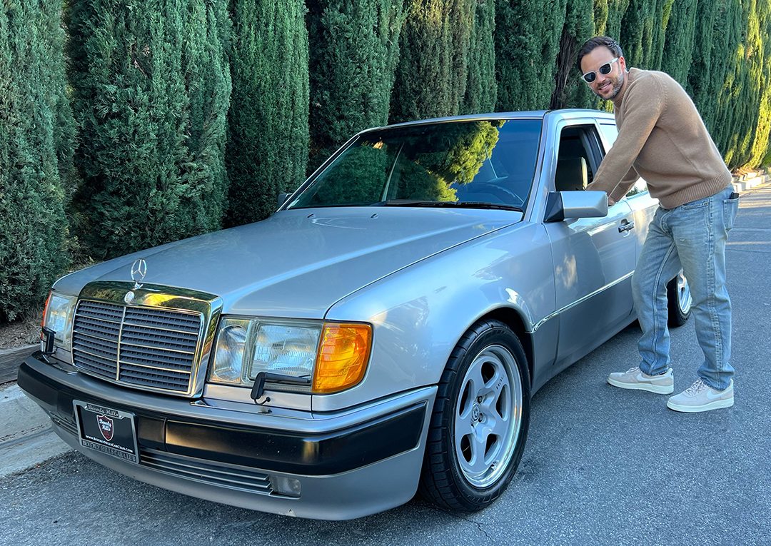 Mercedes-Benz 500E buyer Alex Manos