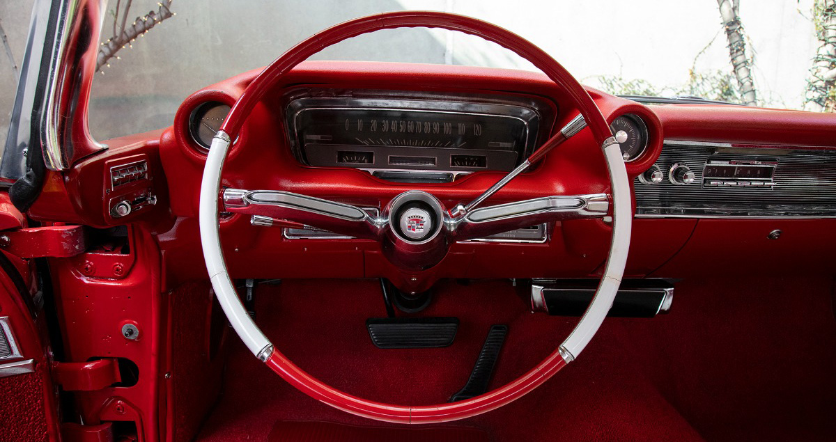 1960 Cadillac Series 62 Coupe interior