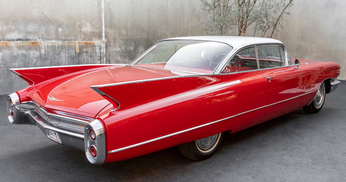 1960 Cadillac Series 62 Coupe rear view