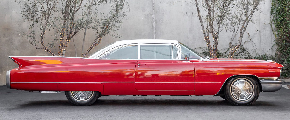1960 Cadillac Series 62 Coupe side view