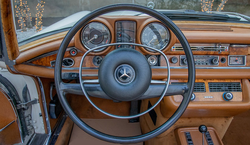 1971 Mercedes-Benz 280SE 3.5 Cabriolet interior