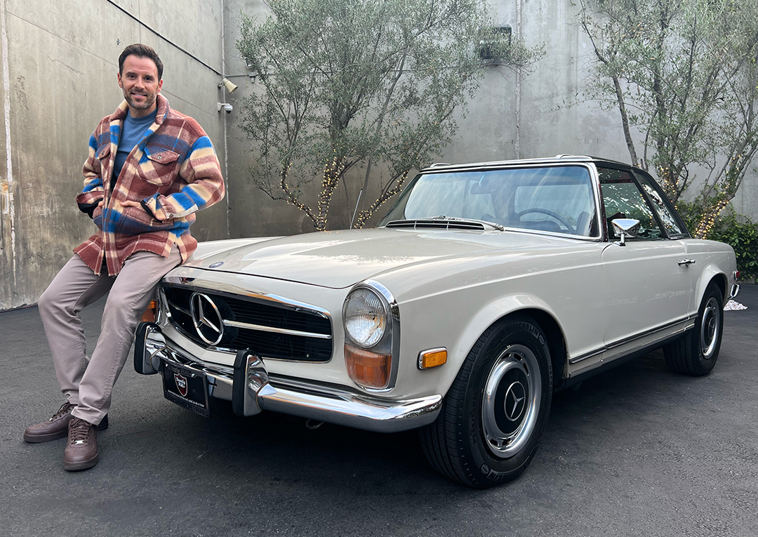 1971 Mercedes-Benz 280SL buyer Alex Manos