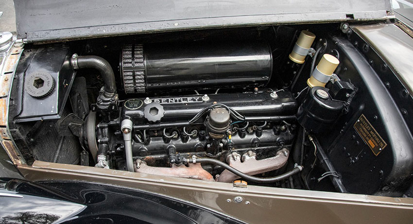 1948 Bentley Mark VI Hooper Drophead Convertible engine