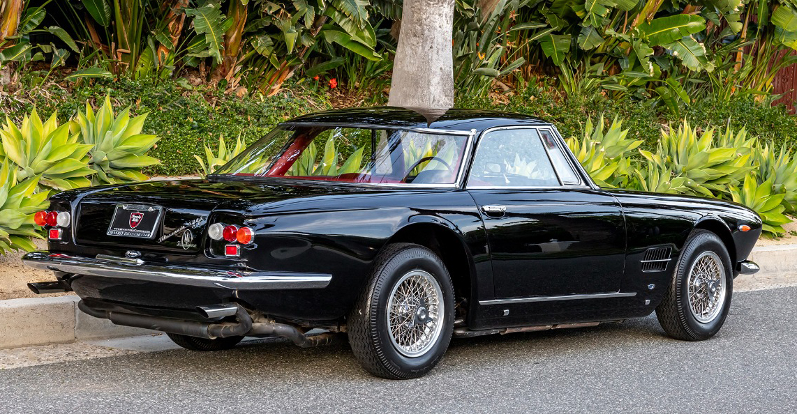 1962 Maserati 5000GT Coupe rear view