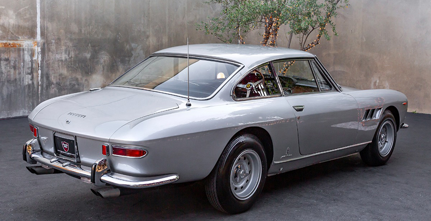 1967 Ferrari 330 GT rear view