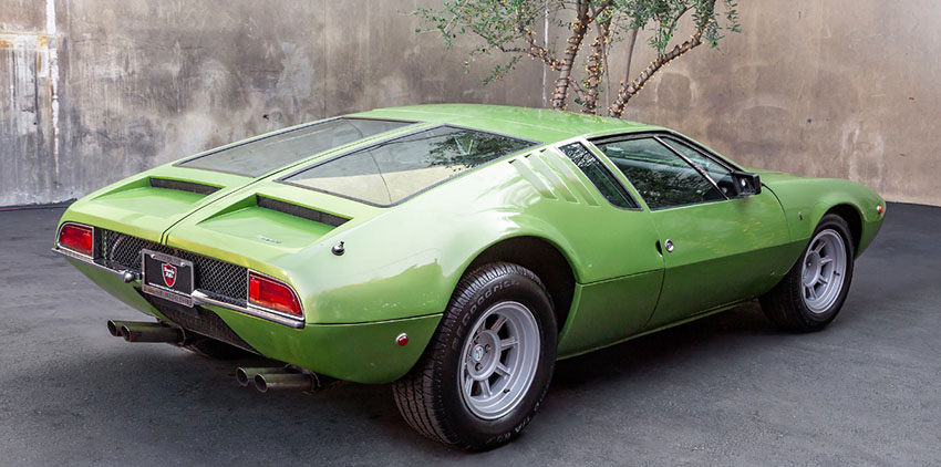 1969 DeTomaso Mangusta rear view