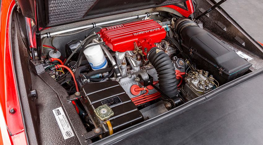1984 Ferrari 308 GTS Quattrovalvole Euro engine
