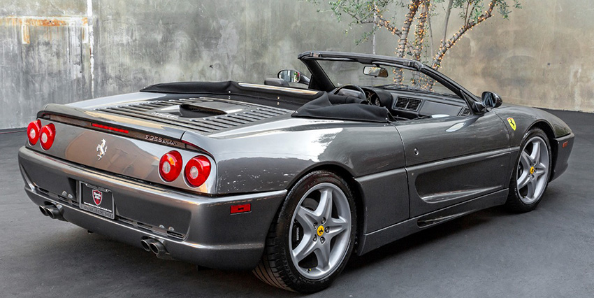 1997 Ferrari F355 Spider 6-Speed rear view