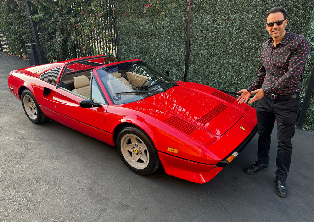 Ferrari 308 GTS Quattrovalvole buyer Alex Manos