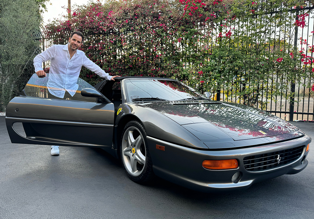 Ferrari F355 Spider buyer Alex Manos