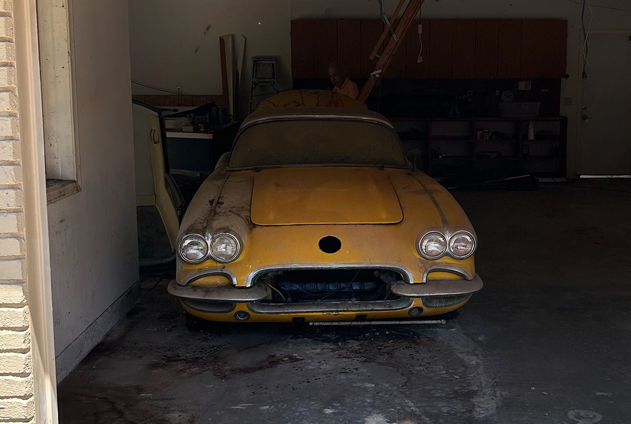 1959 corvette garage find revealed