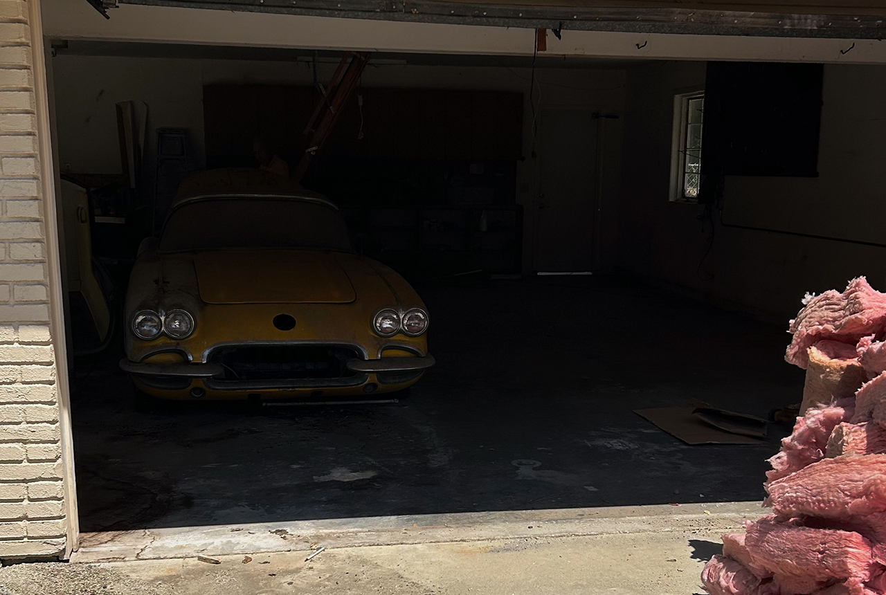 1959 corvette garage find