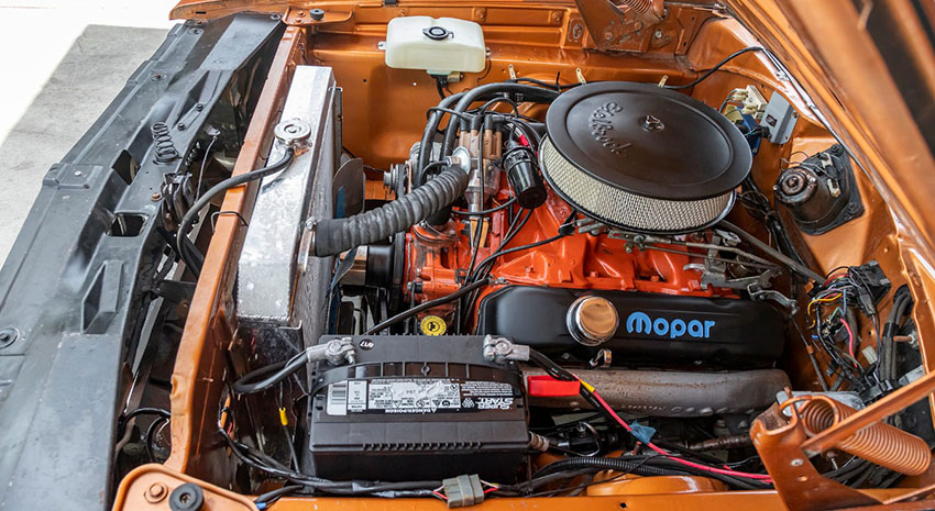 1969 Dodge Charger engine