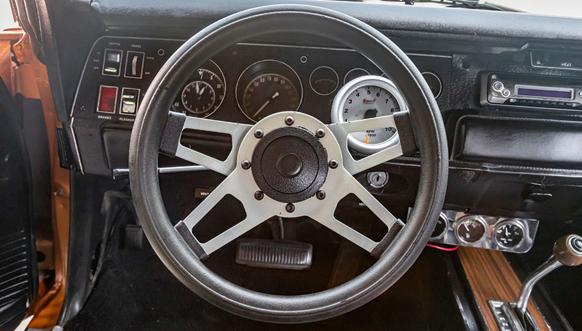 1969 Dodge Charger interior