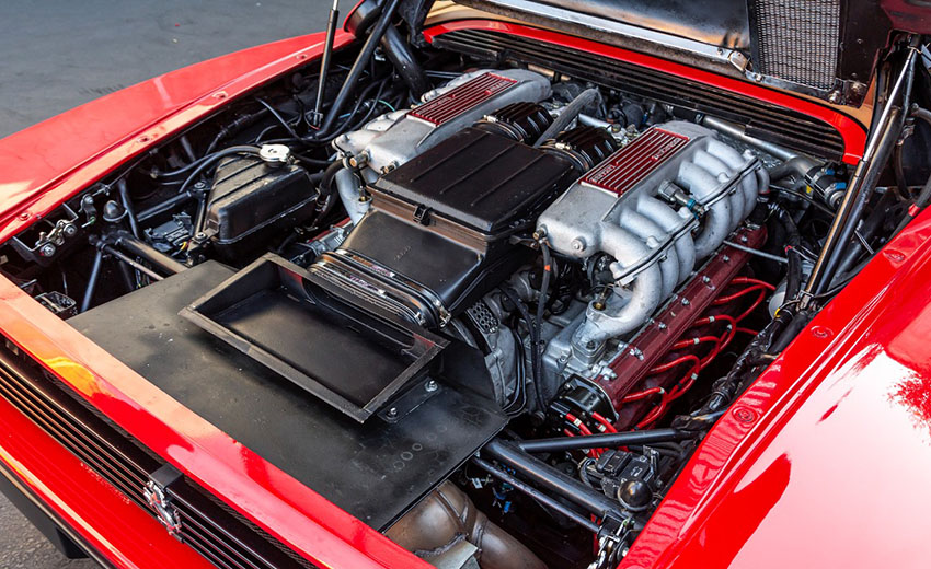 1985 Ferrari Testarossa Monospecchio engine