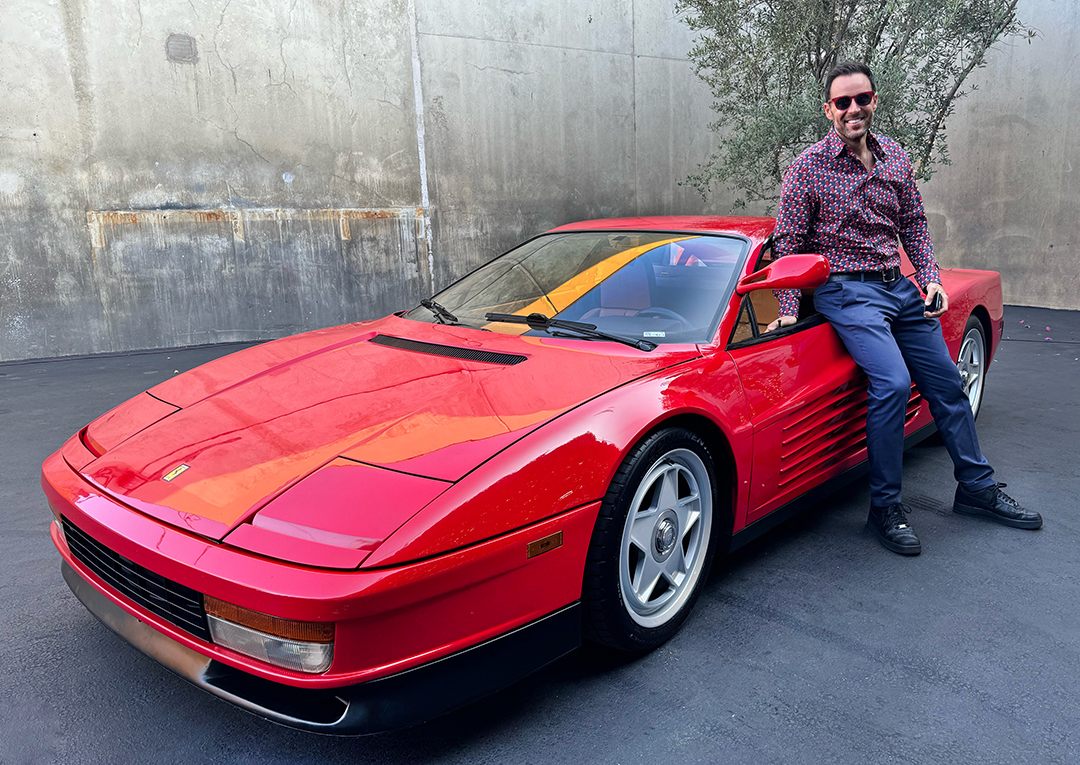 Ferrari Testarossa Monospecchio buyer Alex Manos