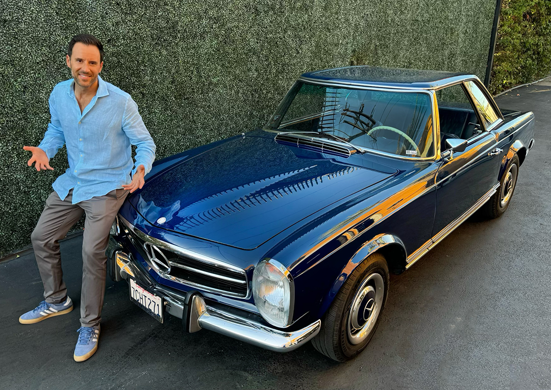 Mercedes-Benz 250SL buyer Alex Manos