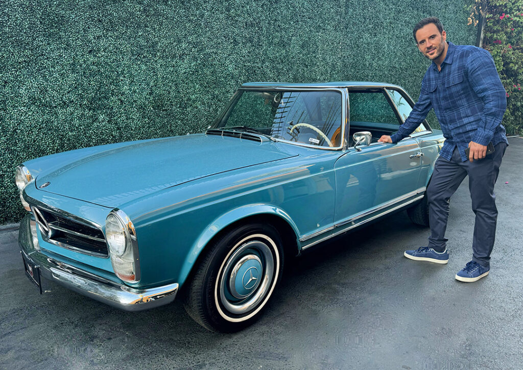 1967 Mercedes 230SL buyer Alex Manos