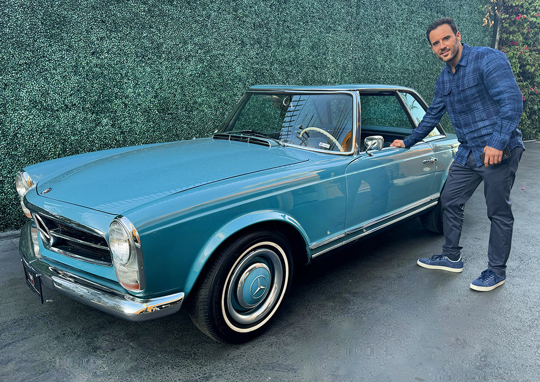 1967 Mercedes 230SL buyer Alex Manos