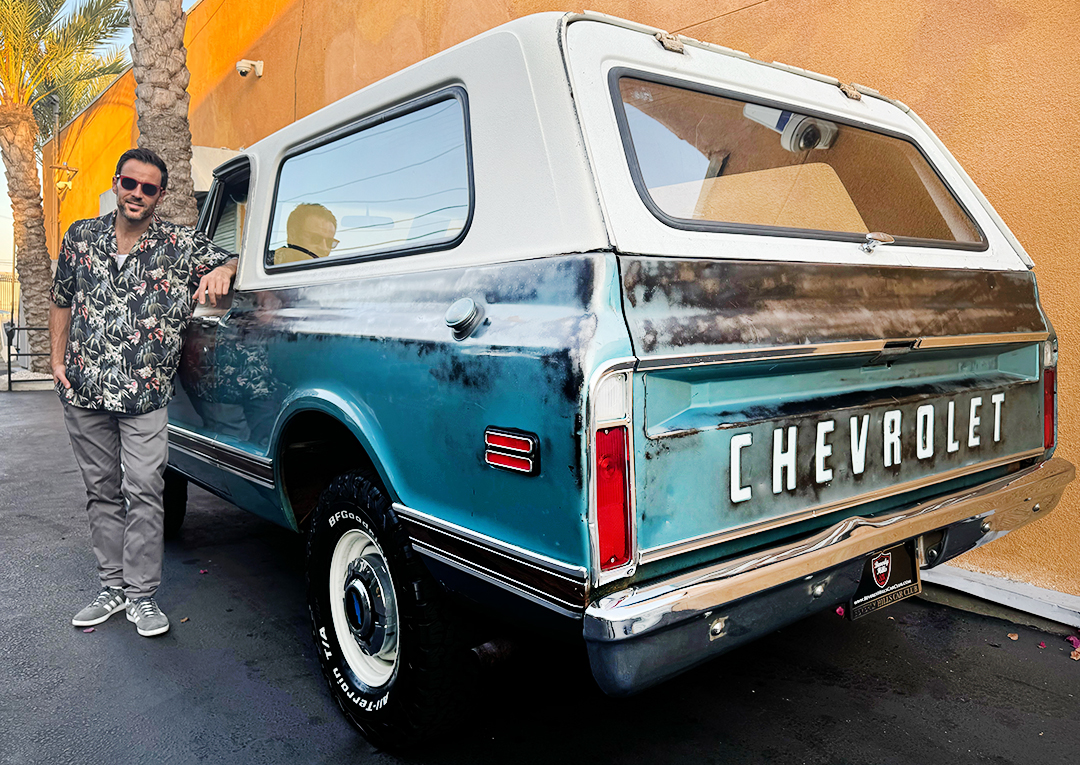 Chevrolet K5 Blazer buyer Alex Manos