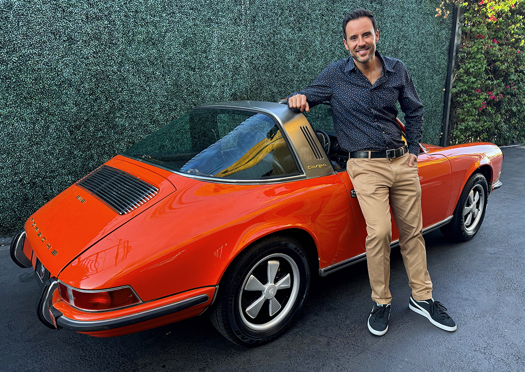 Porsche 911E Targa buyer Alex Manosv2