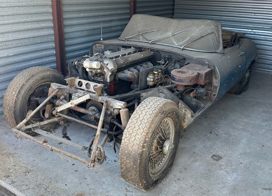 extremely rare 1962 Jaguar XKE Series I Flat Floor Roadster buyer