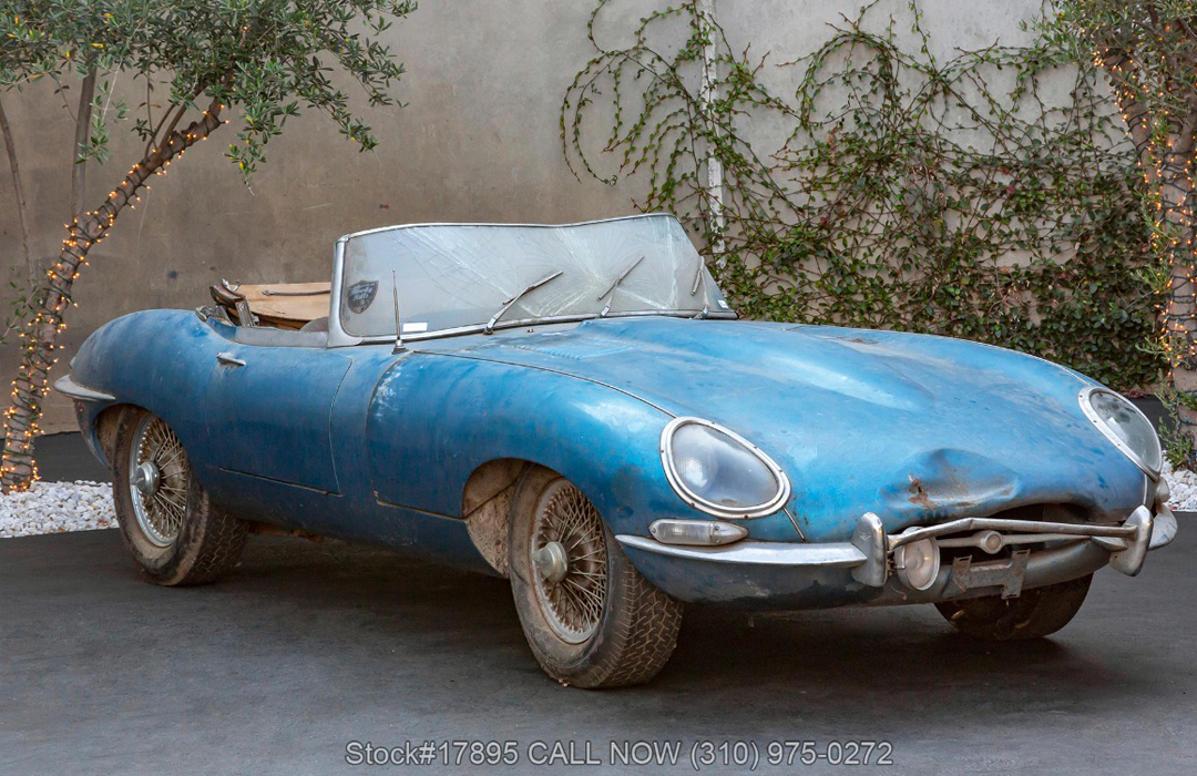 extremely rare 1962 Jaguar XKE Series I Flat Floor Roadster for sale
