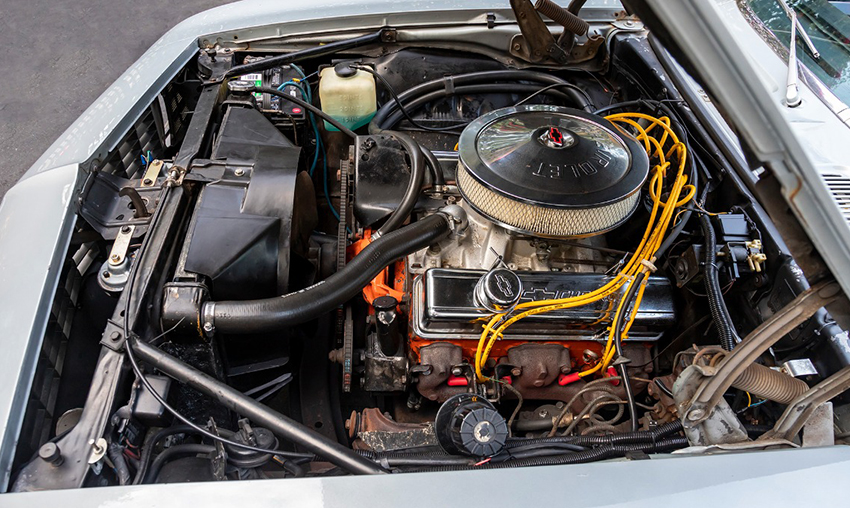 1969 Chevrolet Camaro RS Convertible Engine
