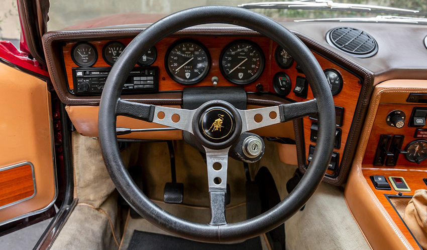 1974 Lamborghini Espada Series III interior