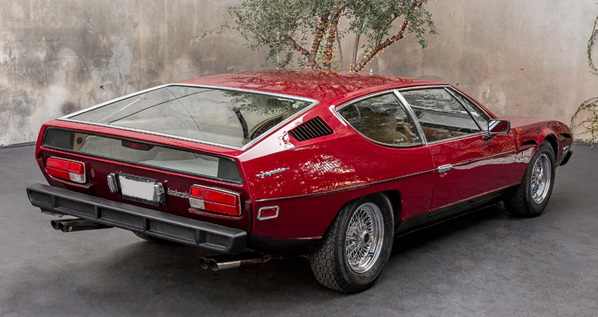 1974 Lamborghini Espada Series III rear view