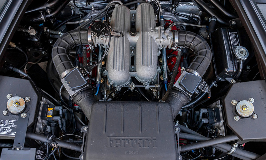 1989 Ferrari 348TB engine